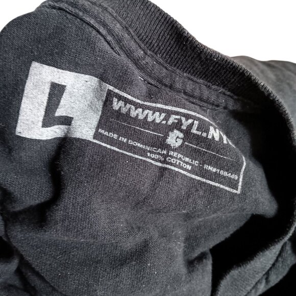 Large Men's T-shirt FYL NYC God Bless The Gorillas Graphic Tee - Picture 4 of 4